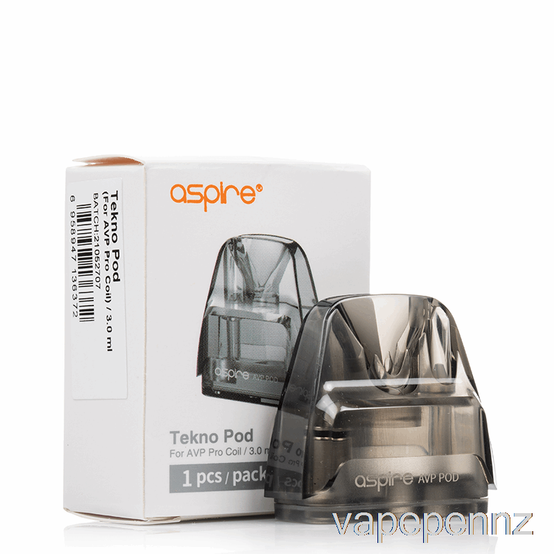 Aspire TEKNO Replacement Pods [AVP Pro] 3.0mL Pod - Coil Not Incl. VAPE NZ